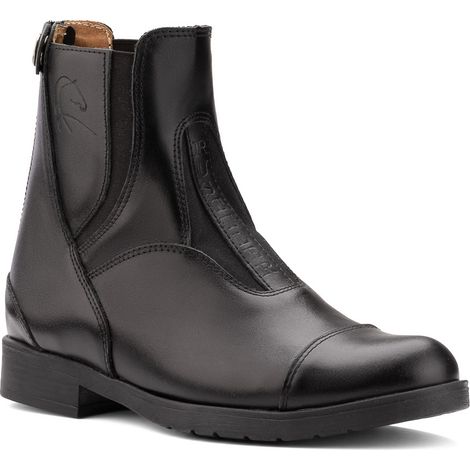 Bottes d'équitation d'hiver pour femme avec fermeture éclair Rusttler noires, taille 36 (1/5)
