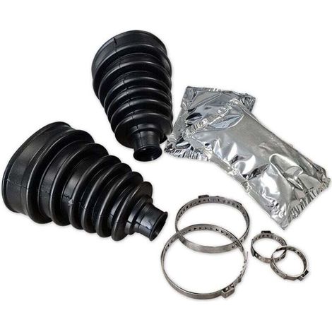 Kit soufflets de cardan auto universel avec colliers et graisse - 8 pcs (1/3)