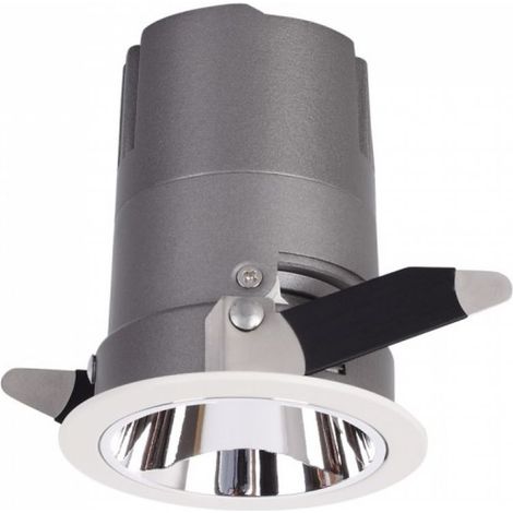Spot LED encastrable pour hôtel V-TAC 35 W COB orientable à 27 ° Blanc naturel IRC  95