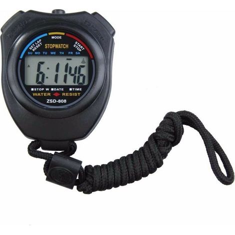 Chronomètre, Minuterie de Sport /Digita LCD Timer (Noir) (1/5)