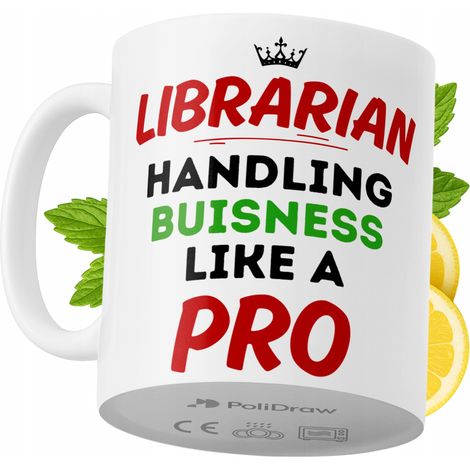 Lustige Kaffeetasse mit witzigem Textdesign für Bibliothekare – ideal für Geburtstage, Namenstage und Feiertage. Hochwertige Tasse für besondere Anlässe, ob im Büro oder zu Hause. Farbe: Weiß, 330 ml.