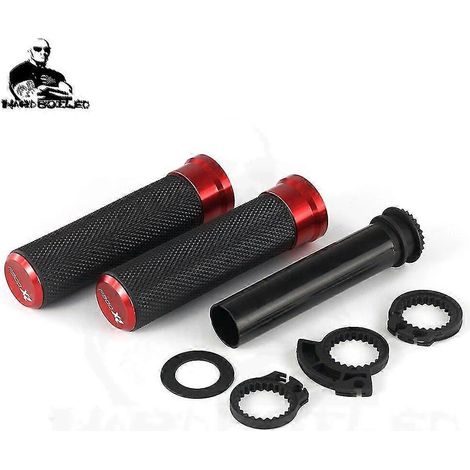 Lenkergriffe, rutschfest, für BMW F 900, F900 R/XR, F900R, F900XR, R Ninet, Rninet /5, Pure Racer, Scrambler, Urban G/S, R Ninet – F900XR, Rot
