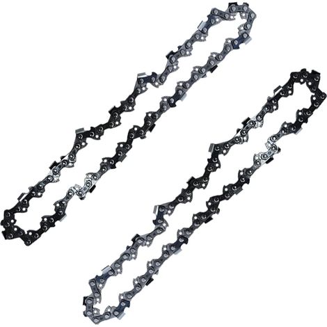 LinDuxe 2er-Pack 8 Kettensägenketten für DeWalt DCPS620 DCPS620B DCPS620M1 20V MAX XR 34DL 043 Kettensägenersatz