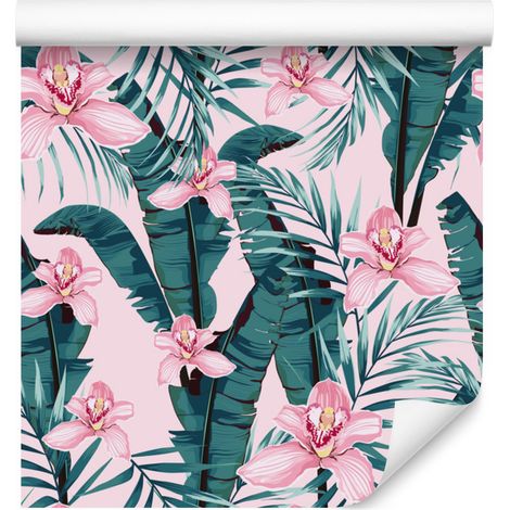 Papel pintado decorativo con estampado para salón y dormitorio, 50x1000 cm. (1/5)