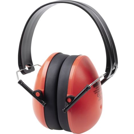 Wolfcraft Kapselgehörschütz Compact rot/schwarz 26 dB 1 Paar (1/3)