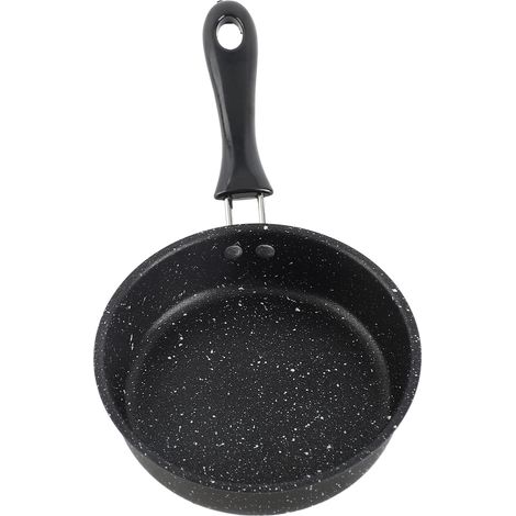 Poêle multifonctionnelle antiadhésive Maifan en pierre, idéale pour les omelettes, facile à nettoyer et parfaite pour les steaks. Poignée pour plaques à induction et cuisinières à gaz, 14 cm / 5,5 pou (1/5)
