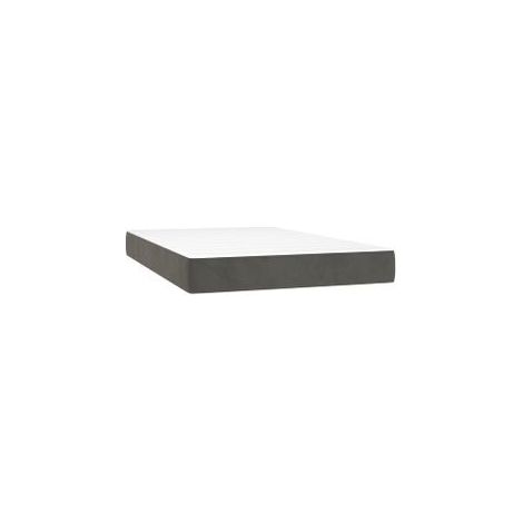 Matelas de lit à ressorts ensachés Gris foncé 120x200x20 (1/5)