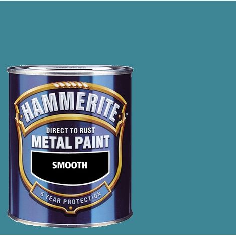 Hammerite - Smooth Direct to Rust - 750ML - Sea Bliss
