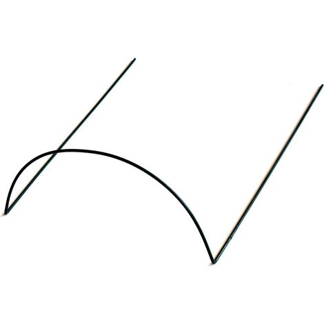 TrendLine Strauchstütze 20 x 10 x 61 cm Staudenhalter Grün Staudenstütze