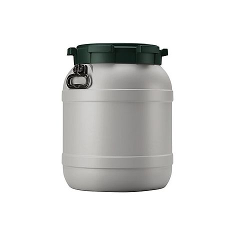kaiserkraft Fusto con imboccatura larga UN-X grigio-verde