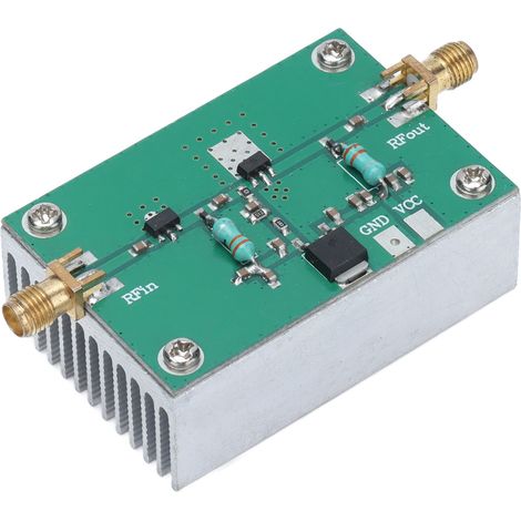Module amplificateur RF large bande 1-512MHz DC 12V 1.6W pour émission radio HF FM VHF UHF (1/5)
