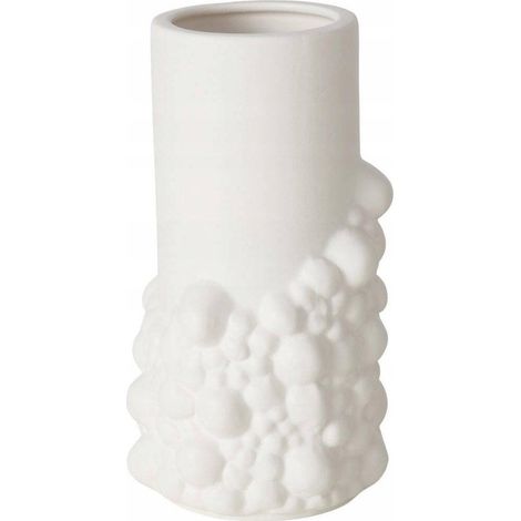 Boltze BULE Vaso decorativo bianco in ceramica 20,3 cm