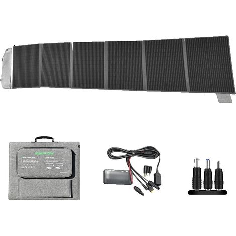 Solarmodul, hohe Effizienz, tragbares Design, 20,5 V, 200 W (1/5)