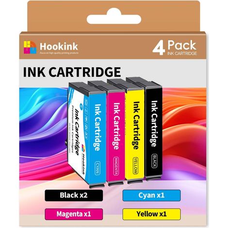 XP-5205 Cartouches d'encre Compatibles avec Epson 503XL pour Expression Home XP-5200 XP-5205 XP5200 XP5205 Workforce WF-2960 WF-2965 WF2960 WF2965 WF-2960DWF WF-2965DWF (Lot de 4)
