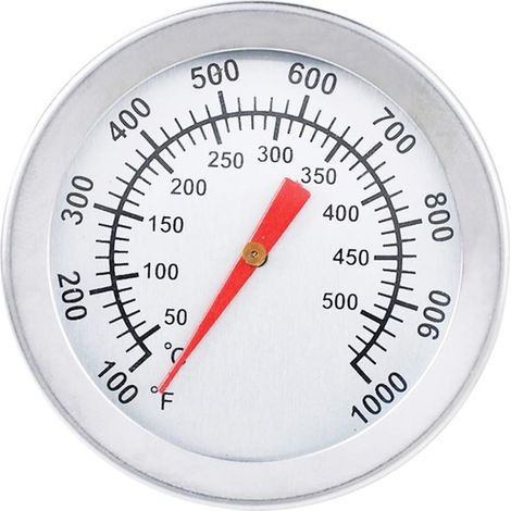 Thermomètre pour barbecue, en acier inoxydable, pour la cuisson des viandes au barbecue. (1/5)