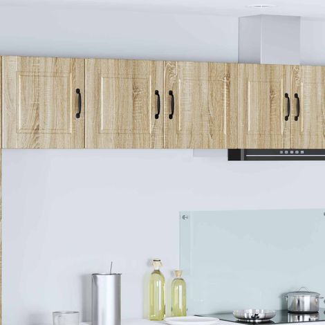 vidaXL Armadietto a muro PORTO Rovere Sonoma 80 x 31 x 40 cm