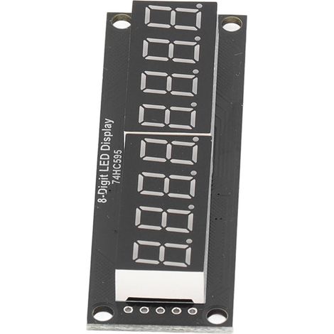 LED-Digitalanzeigemodul, 8-stellig, 7-Segment-Dezimalanzeige, 0,36 Zoll, rotes Licht, Digitalröhre (1/5)