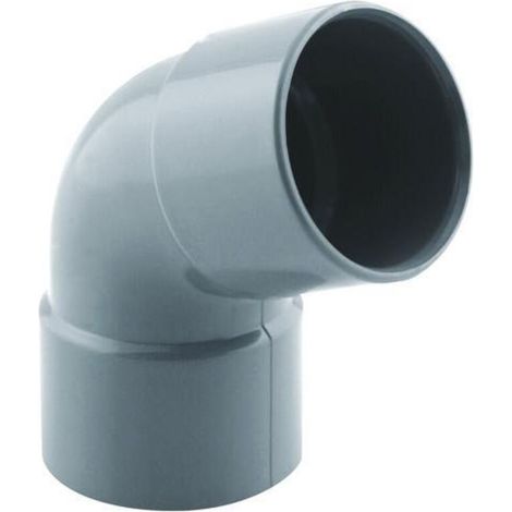 Coude PVC évacuation 67° Femelle Diamètre 32mm (1/3)