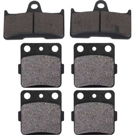 Set of 6 front and rear brake pads for Grizzly 660 4x4 YFM660F 02-08 (1/4)