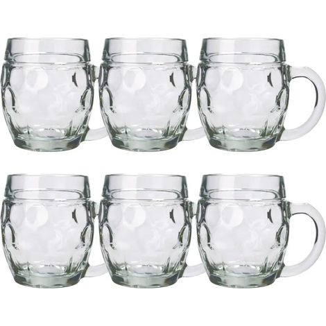 Bierkrug, Maßkrug, Bierseidel 6er Set, Tübinger - 0,4 Liter