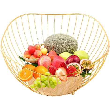 Corbeille fruits Corbeille fruits Panier de rangement en fil (1/5)
