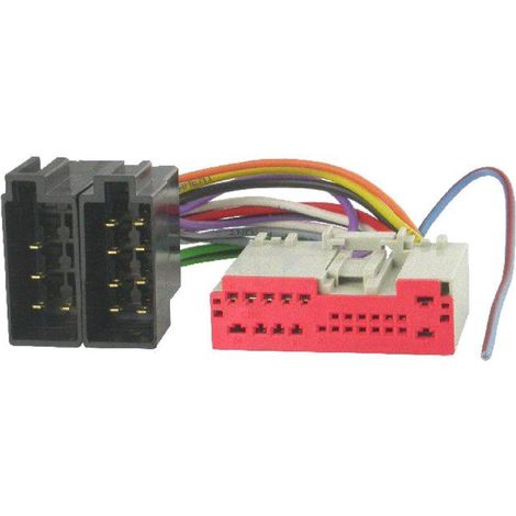 Fiche Autoradio 24PIN vers ISO - Fiesta Fusion
