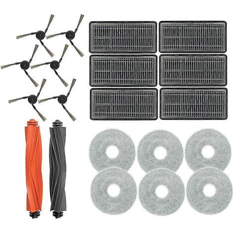 Filtre pour aspirateur brosse pour aspirateur Filtre de brosse pour aspirateur filtre de X40 Pro Ultra Aspirateur Main Roller Side Brosse HEPA Filtre Serpillière Cloth (1/5)