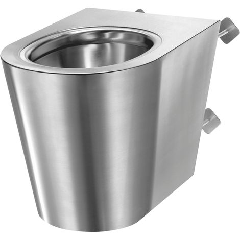 Delabie WC S21 P TC bodenst. Anschl. von hinten Edst. 1.4301 sat