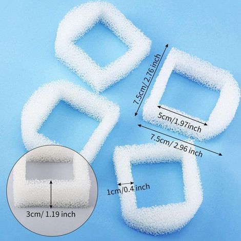 Replacement foam filters for animal waterers – Pack of 24, compatible with Drinkwell, high absorption