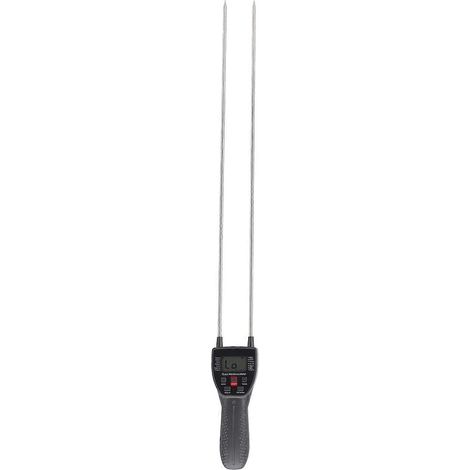 Getreidefeuchtigkeitsmessgerät mit Sprachausgabe, 600-mm-Sonde für Reis, Weizen, Gerste, Mais, Ölsaaten, Sojabohnen, Hirse und Sorghum