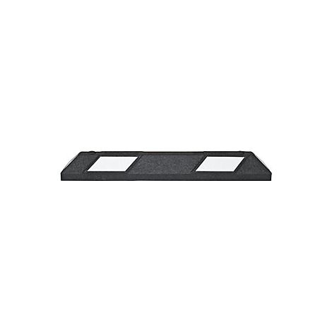 Tope de rueda Park-AID®  L x A x H 900 x 150 x 100 mm  negro y