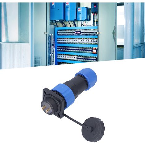 Wasserdichter Luftfahrtstecker und -buchse IP68 mit vier Löchern, SP20-Steckverbindern, quadratischen mehradrigen Lötanschlüssen (männlich und weiblich), 380 V, 2 Leiter (1/5)