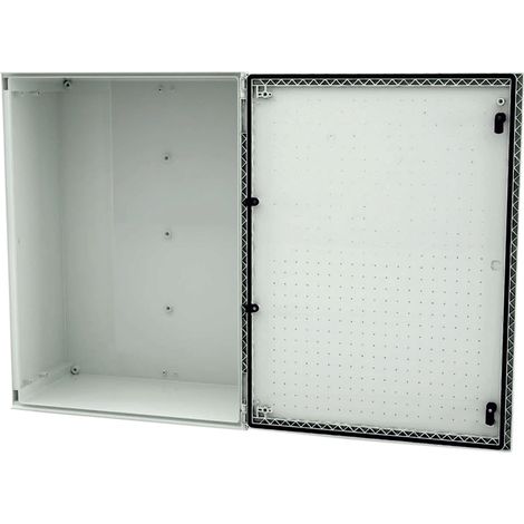 Coffret mural RS PRO en Fibre de verre renforcé en polyester Gris clair RAL 7035, IP66 ( Prix pour 1 )