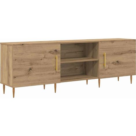 vidaXL TV Cabinet 150 x 30 x 50 cm Artisan oak Engineered wood (1/5)