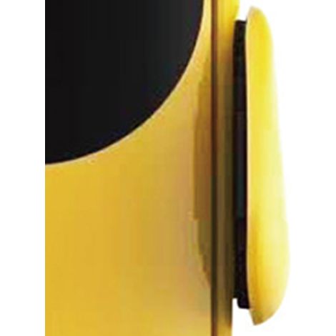 Chargeur de voiture sans fil pour téléphone, station de charge, support avec pince télescopique automatique jaune (1/5)