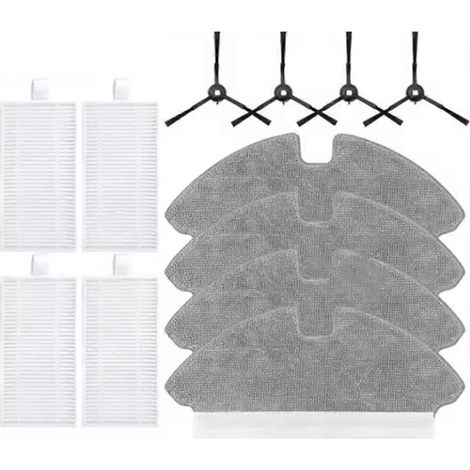 Lot de 12 filtres pour brosse latérale de balai-serpillière Okami R11 (1/5)
