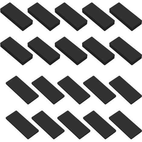 20 embouts de tête lit en mousse, protections murales pour meubles, (1/5)