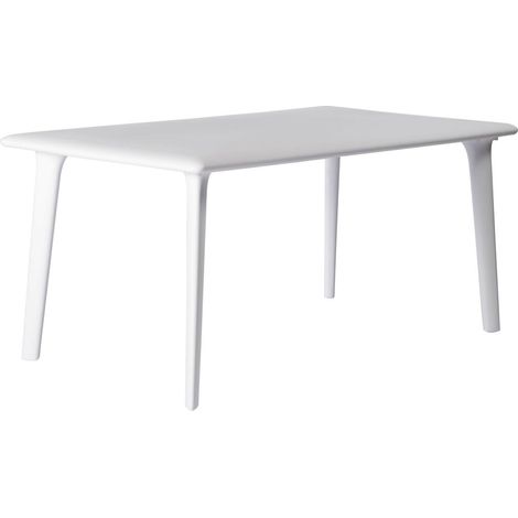 Tavolo da giardino resol new dessa 160x90 cm polipropilene resistente