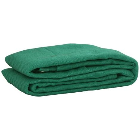 Plaque arrière de remorque en PEHD vert, 3 × 7 mètres