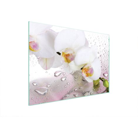 PLACA PROTECTORA DE VIDRIO PARA ESTUFA 70x52 ORQUÍDEA (1/5)