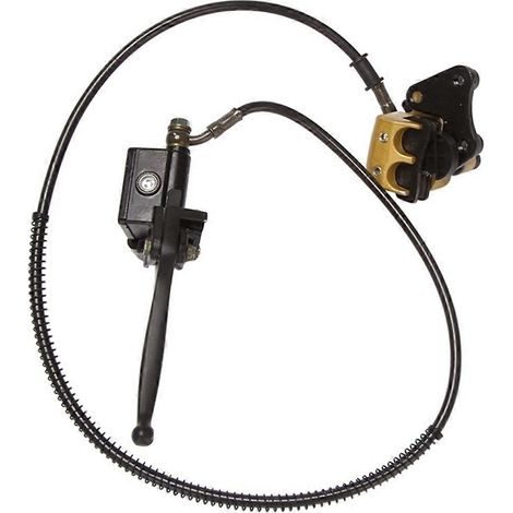 Hydraulisches Scheibenbremsen-Set für Vorder- und Hinterradbremse für 50-125 cm³ Motocross-Motorräder, Pitbikes und Dirtbikes (BBR TTR CRF 50 XR Apollo) (1/5)