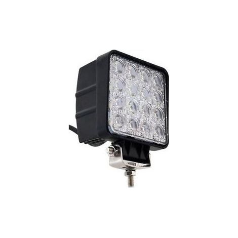 Universelle 48W LED-Halogen-Scheinwerfer / Arbeitslampe 12–24V mit gerichteter Spotbeleuchtung für Auto, Offroad, Bus, Van, LKW