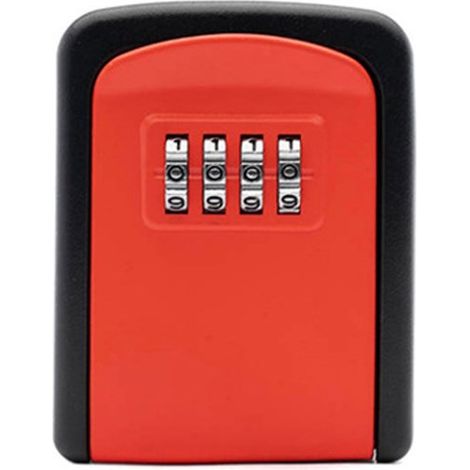 CSPARKV (rojo) CAJA FUERTE PARA LLAVES DE SEGURIDAD PARA MONTAJE EN PARED 75 X 90 X 33 MM