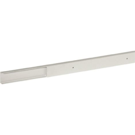 Sconosciuto bocchiotti tmu 25/1x17 w minicanale monoscomparto con coperchio avvolgente bianco