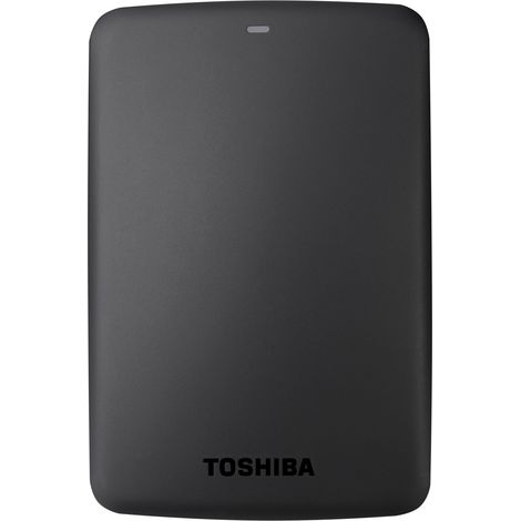 Disque dur externe Toshiba Canvio Basics 2 To (2000 Go) noir (1/5)