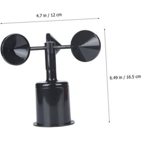 Indicateur de Direction du Vent - Anémomètre - Alimentation 36 V - Précision de Mesure - Poids 180 g (1/4)
