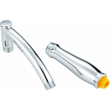 Rallonge de de Douche Bras de Rallonge de Douche Réglable Bras de Rallonge de Douche Pratique Bras de Rallonge de Douche ABS pour Connecter et Rallonger la Pomme de Douche 1 Pièce (Argent) (1/4)