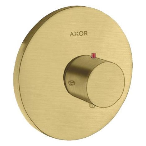 Thermostat HIGHFLOW AXOR STARCK 59 l/min, encastré en laiton brossé