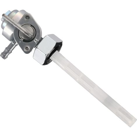 16mm Robinet d'essence Valve Robinet de Petit diamètre w/Filtre Cock Remplacement pour Le Chinois Scooter Mobylette Moto 50cc 70cc 90cc 110cc 125cc 150cc (1/5)