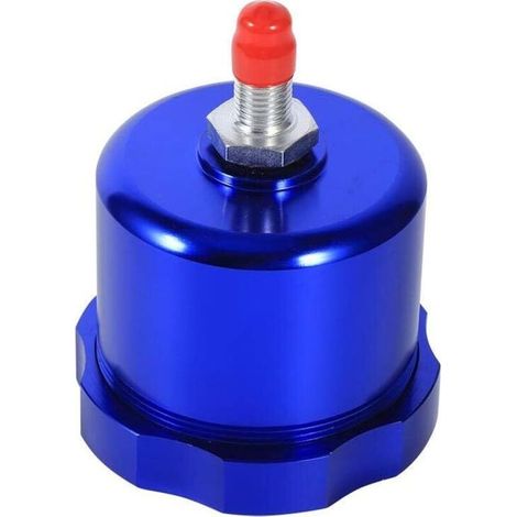 Hydraulischer Handbremsflüssigkeitsbehälter, universeller hydraulischer Handbremsflüssigkeitsbehälter für Renn- und Driftfahrzeuge, elektronischer Bremsflüssigkeitsbehälter. (Blau) (1/5)